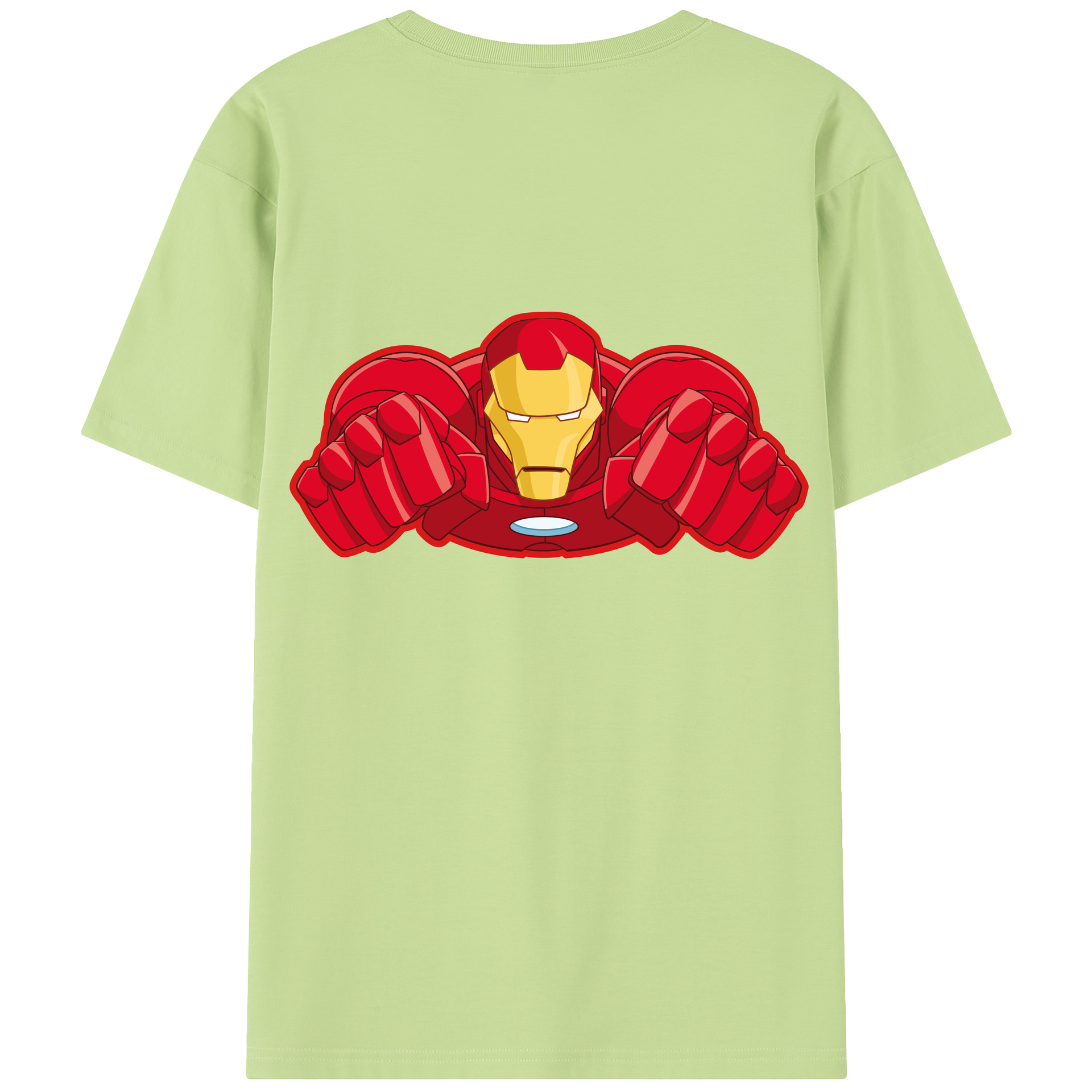（画像用） アベンジャーズ The Avengers 綿100％半袖Tシャツ（背面プリント）